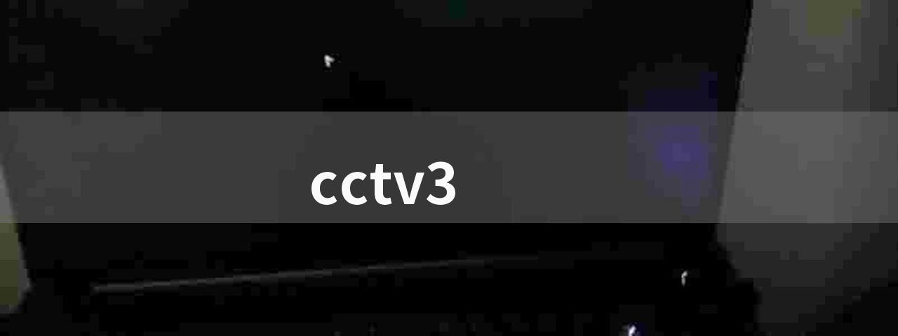 cctv3(电视节目播出时间表)