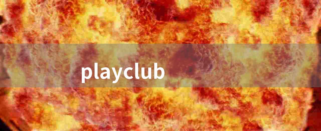 playclub(play club ：一个以儿童和青少年为主要受众的社交场所)